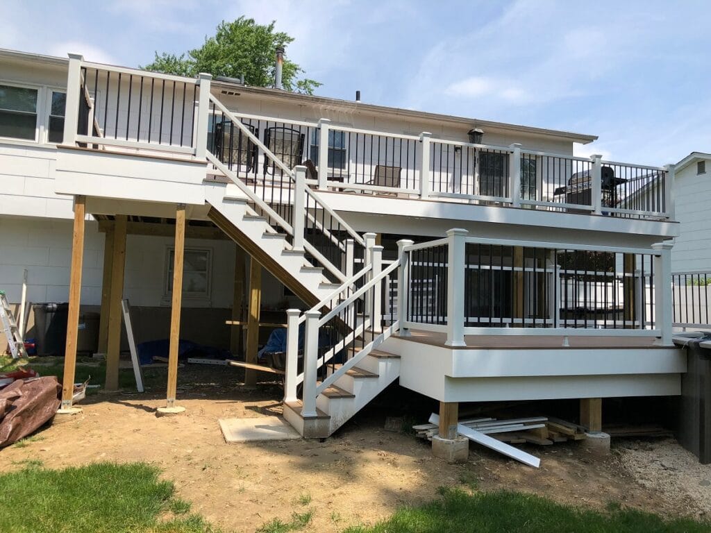 Trex Deck with Pool Gates, Nanuet